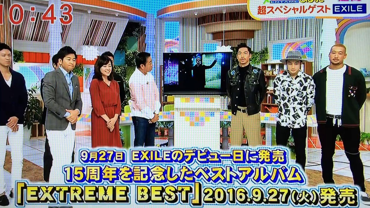 2016.9.23(FRI) ももち浜ストア(福岡ローカル) AKIRA・白濱亜嵐・関口メンディー 生出演✨