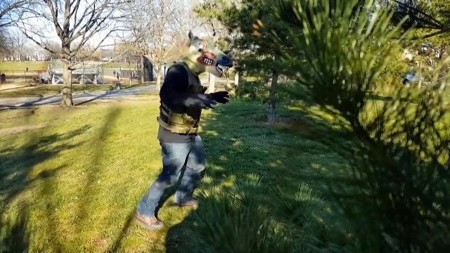 ANTMAN vs MUTANT MOBSTER IRL - Nerf War - Superheroes in Real Life - Spiderman - Marvel - DC-SFHdm5ofb88 part 6