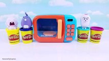 The Secret Life of Pets Magic Microwave Best Kids Video for using PlayDoh to Learn Colors and Sizes 1