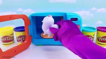 The Secret Life of Pets Magic Microwave Best Kids Video for using PlayDoh to Learn Colors and Sizes 3