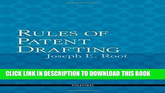 [PDF] Rules of Patent Drafting: Guidelines from Federal Circuit Case Law [Online Books]