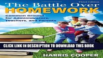 [PDF] The Battle Over Homework: Common Ground for Administrators, Teachers, and Parents Full Online