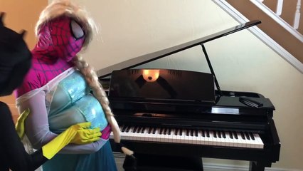 Pregnant Pink Spidergirl Frozen Elsa Ultrasound Of Bad Baby Twin Frozen Elsa! - Funny Superheroes-wV_JoZGV7Xs part 4