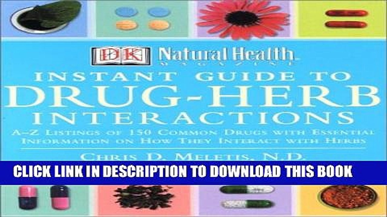 [PDF] Natural Health Magazine Instant Guide to Drug-Herb Interactions Popular Colection