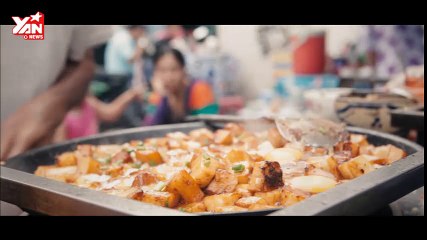 Ông cụ bán bột chiên yêu lao động thắm thiết