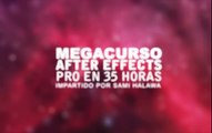 2/24 Mega Curso After Effects en 35 horas Intro espectacular (tutorial español online)