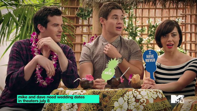 Never Have I Ever w/ Zac Efron, Aubrey Plaza & Adam Devine | Mike and Dave Need Wedding Dates (2016