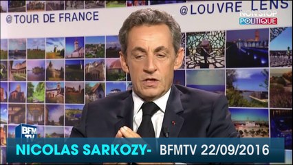 Nicolas Sarkozy ironise sur Alain Juppé et sa "nullité du débat" sur les Gaulois