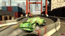 Tow Mater VS Chick Hicks Race Drift Circuit Disney pixar car by onegamesplus