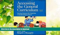 FAVORITE BOOK  Accessing the General Curriculum: Including Students With Disabilities in