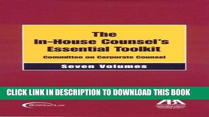 [PDF] In-House Counsel s Essential Toolkit Full Online