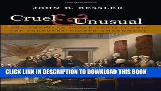 [PDF] Cruel and Unusual: The American Death Penalty and the Founders  Eighth Amendment Full