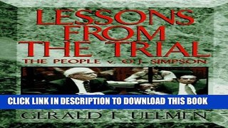 [PDF] Lessons from the Trial: The People V. O.J. Simpson Popular Collection