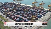 Korea's exports to China continue downslide