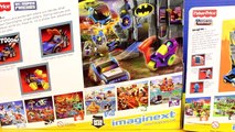 Imaginext Batman Batmobile with Joker Penguin Mr. Freeze DC Villians and Heroes
