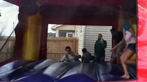 Bounce House Goes Down