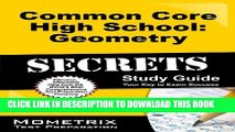 [PDF] Common Core High School: Geometry Secrets Study Guide: CCSS Test Review for the Common Core