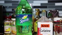 How to Make HUGE SPRITE Two Liter Gummy Bottle Fun & Easy DIY Jello Soda Bottle!