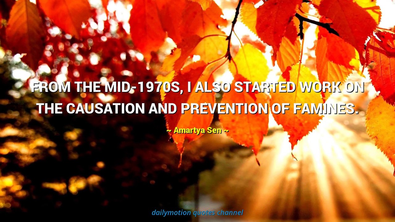 Amartya Sen Quotes