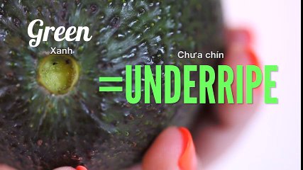 Mẹo vặt - kiểm tra độ chín của bơ