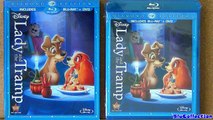 Lady and the Tramp Digibook blu ray review Scamps Adventure blu-ray unboxing