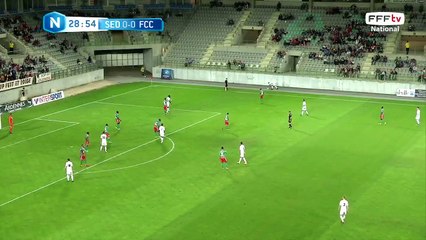 Belle action repoussée avec fébrilité par la défense