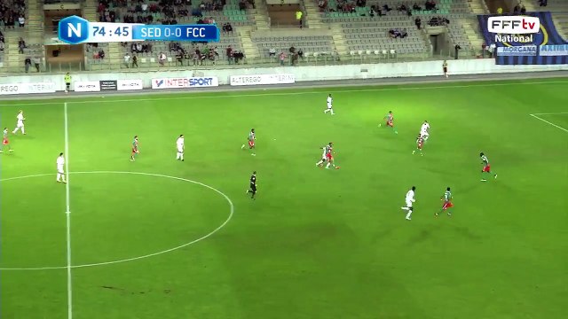 But de Gendrey d'une frappe lointaine qui finit dans le petit filet