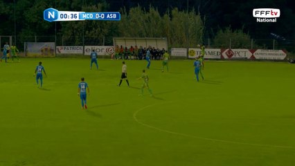 Arrêt. belle envolée du gardien.