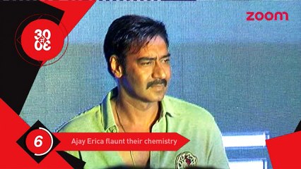 Ajay & Erica Flaunt Their Chemistry, Sanjay Leela Bhansali Not Affected By 'Padmavati's' Controversy
