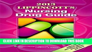 [PDF] 2013 Lippincott s Nursing Drug Guide Popular Colection