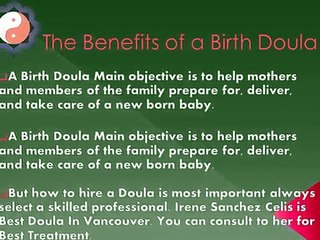 Services of a Birth Doula