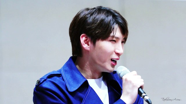 160515 용산 팬사인회 택운 승률이 좋지 않아