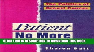 [PDF] Patient No More: The Politics of Breast Cancer Popular Online