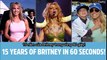 15 năm của Britney Spears  trong vòng 60 giây