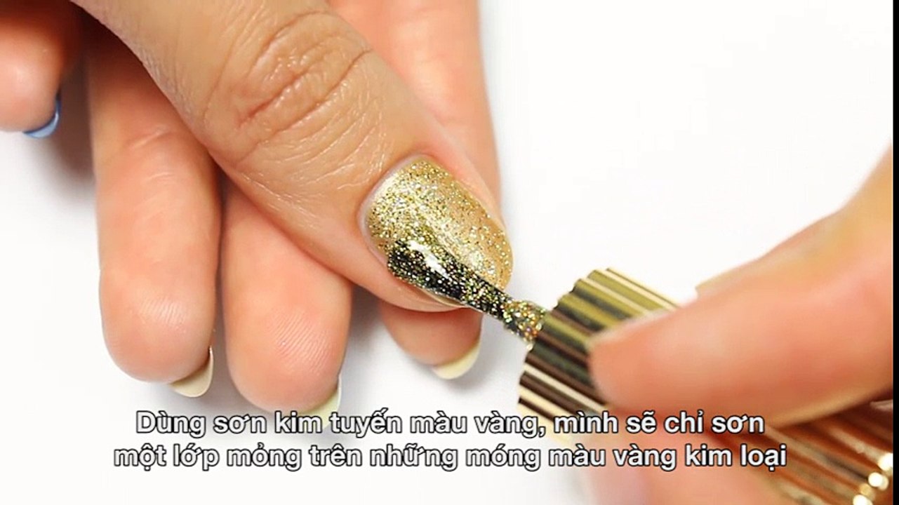 Cách làm họa tiết trang trí lên móng tay