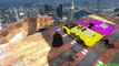 SpiderMan, Batman & Superman Epic Race Disney Cars Lightning McQueen [HD]