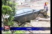 Deslizamiento de tierra causa estragos en China