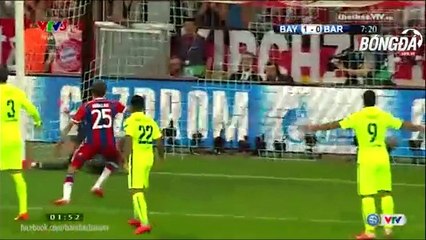 Bayern thắng danh dự, Barcelona giật vé đi chung kết