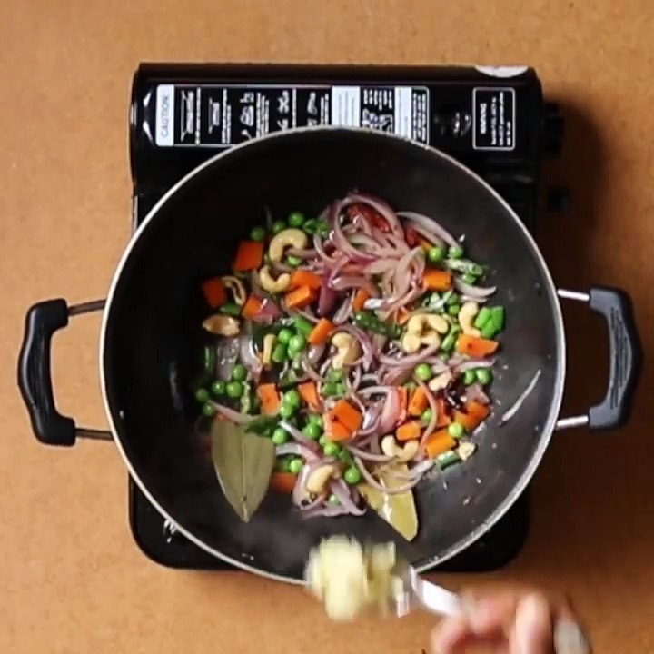 coconut milk pulav - coconut milk rice - veg pulao - vegetable pulao recipe with coconut milk - YouTube