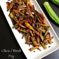okra fry recipe - bhindi fry recipe - crispy bhindi fry recipe - YouTube