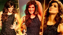 Kriti Sanon Rampwalk and Dance In SEXY In Black Short Dress