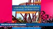 FAVORITE BOOK  Learning Mathematics in Elementary and Middle School: A Learner-Centered Approach,