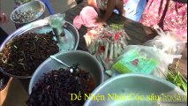 Ngỡ ngàng chợ côn trùng khi đến với du lịch Campuchia