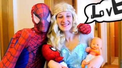 Spiderman vs Police Wanted Dead or Alive! w_ Harley Queen, Frozen Elsa & Fun Superhero In Real Life!-_2IDw1Nmr3o part 5