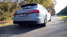 Look : Audi RS6 (700HP) vs Ferrari 458 Italia 300km/h