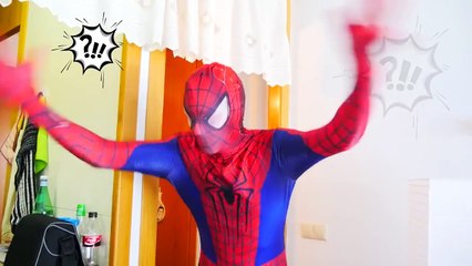 Spiderman vs Police Wanted Dead or Alive! w_ Harley Queen, Frozen Elsa & Fun Superhero In Real Life!-_2IDw1Nmr3o part 10