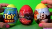 3 Surprise Eggs Disney Cars 2 Pixar Toy Story TOYS Kung Fu Panda Unboxing Sorpresa Huevos Toy Review