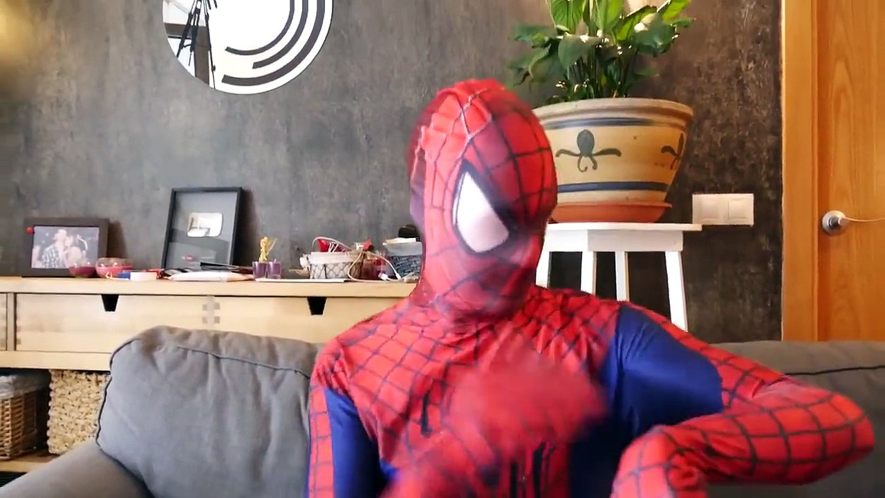 Spiderman Prank vs Frozen Elsa & Joker w_ King Kong, Spiderbaby, Princess Anna & Funny SUperhero-t0pHUS3ZbgM part 9