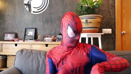 Spiderman Prank vs Frozen Elsa & Joker w_ King Kong, Spiderbaby, Princess Anna & Funny SUperhero-t0pHUS3ZbgM part 9