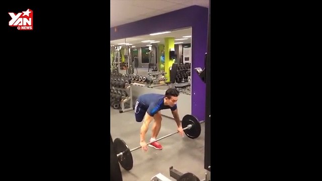 Nghị lực của chàng trai bị mất 1 chân